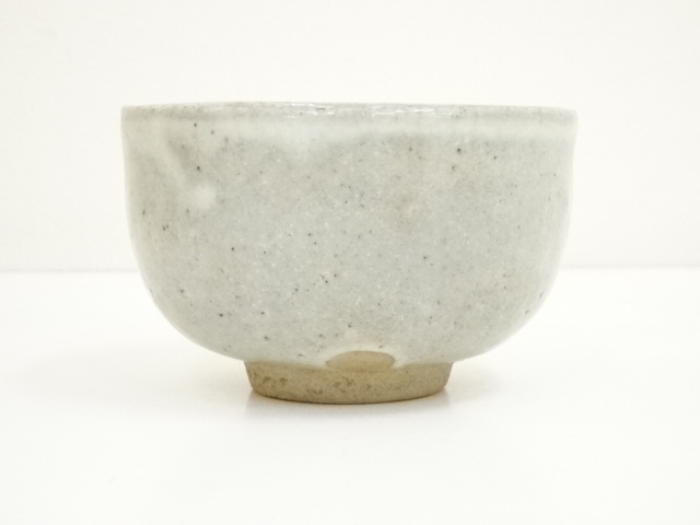 京焼 白兎茶碗 二代 手塚玉堂 作 京焼 白兎茶碗 二代 手塚玉堂 作